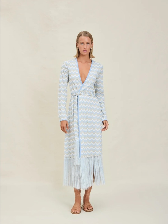 DEVON WINDSOR Other - Devon Windsor Lia Robe in Arctic